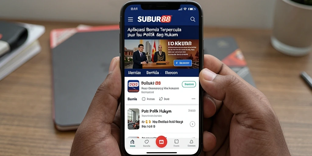 Tampilan antarmuka SUBUR88 yang informatif dan menarik.