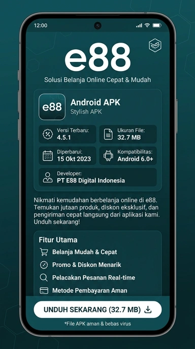 Panduan Unduh dan Instal APK e88 untuk Android